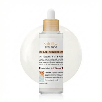 Soleillya™ Peel Shot – Esfoliante Delicato AHA/BHA al Riso