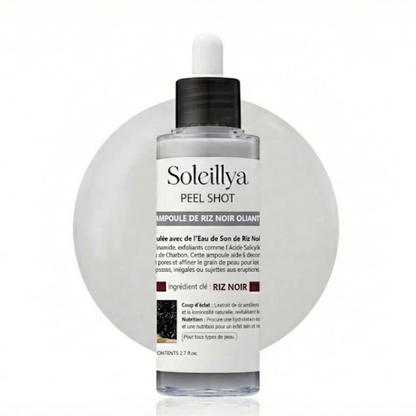 Soleillya™ Peel Shot – Esfoliante Delicato AHA/BHA al Riso