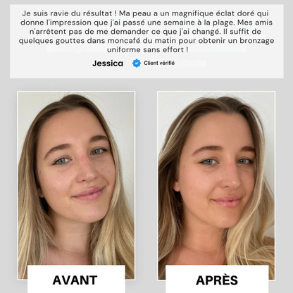 Milano Drops™ — Gouttes bronzantes buvables