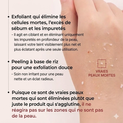 Soleillya™ Peel Shot – Esfoliante Delicato AHA/BHA al Riso