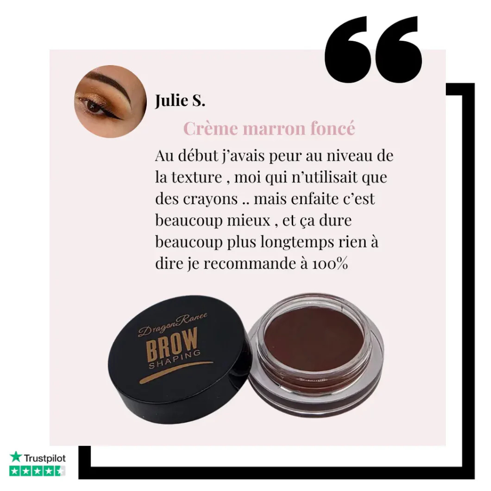 Pommade - Crème Gel pour sourcils - Tenue 24h