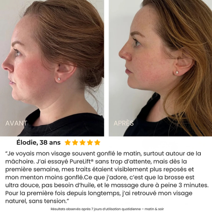 Soleillya® Brosse Sculptante de Drainage Facial