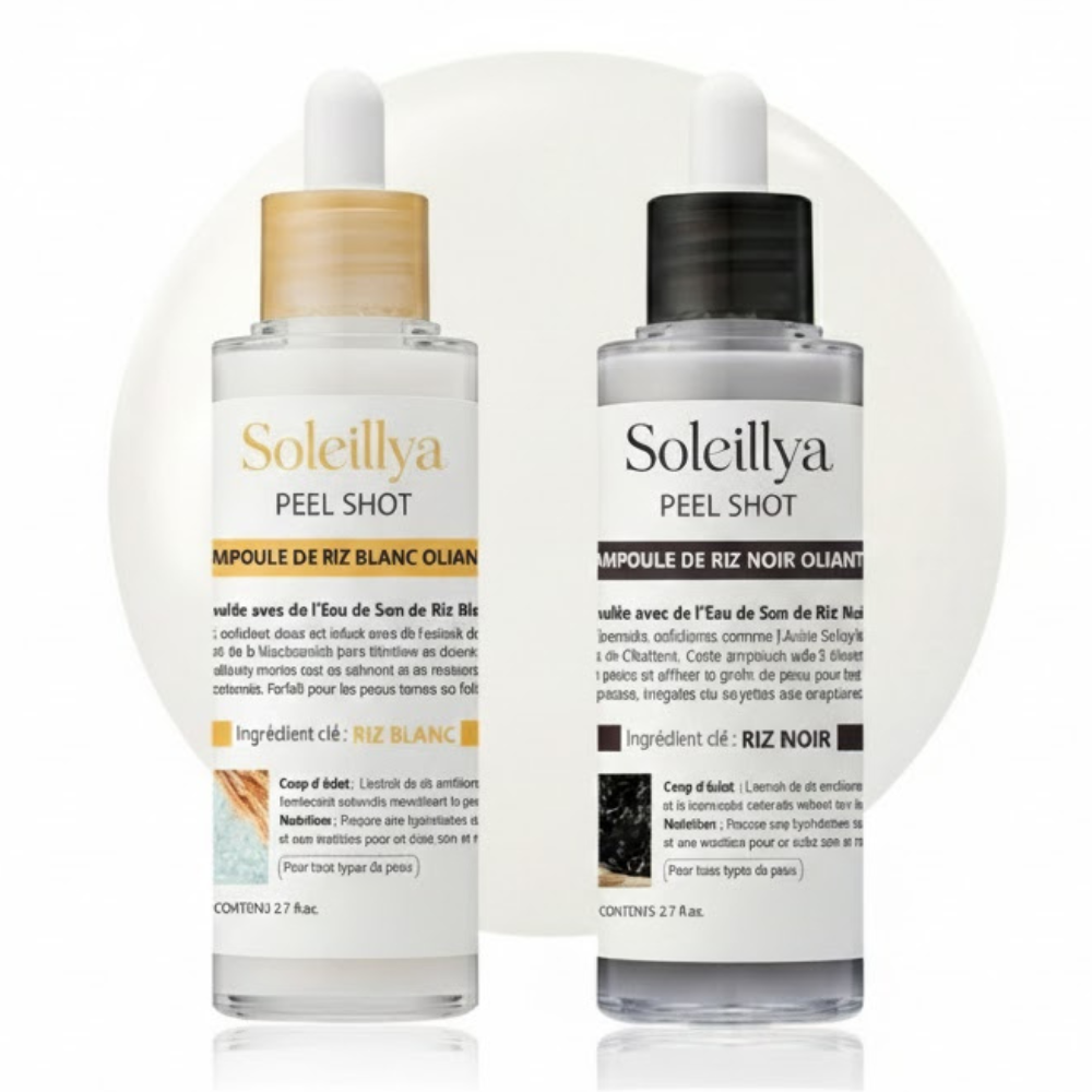 Soleillya™ Peel Shot – Esfoliante Delicato AHA/BHA al Riso